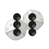 Backgammon Dice 6