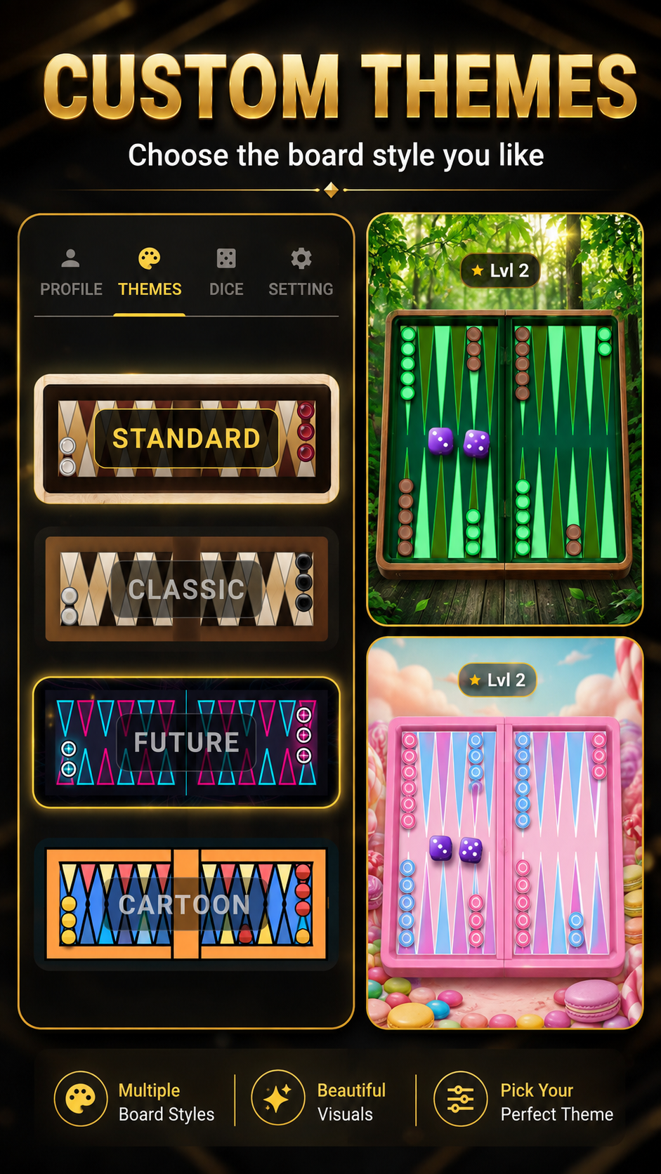 Custom Board Styles